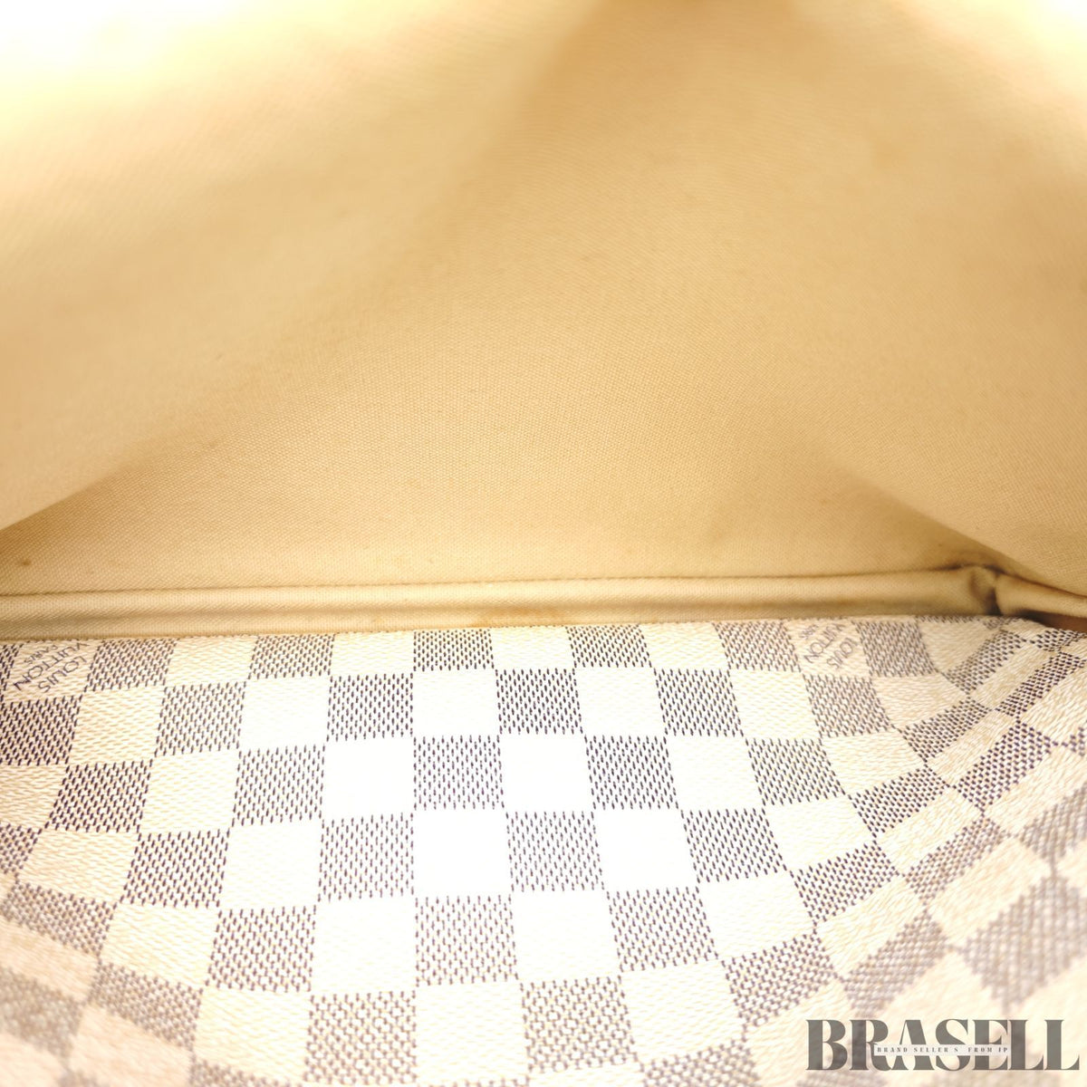 LOUIS VUITTON Damier Azur Naviglio N51189 Shoulder Bag White【ImportFeeFREE】