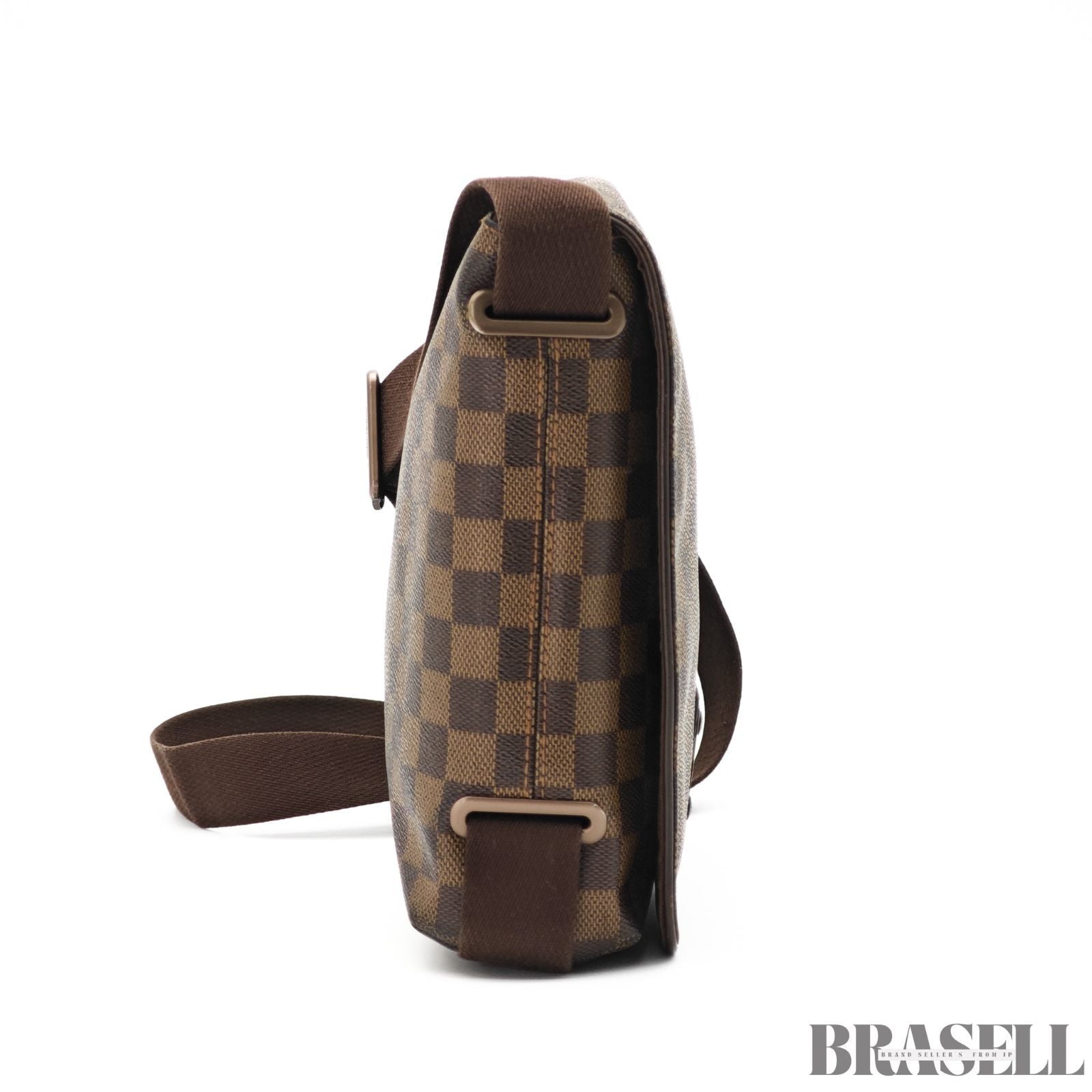 LOUIS VUITTON Damier Ebene Brooklyn PM N51210 Shoulder Bag 【ImportFeeFREE】