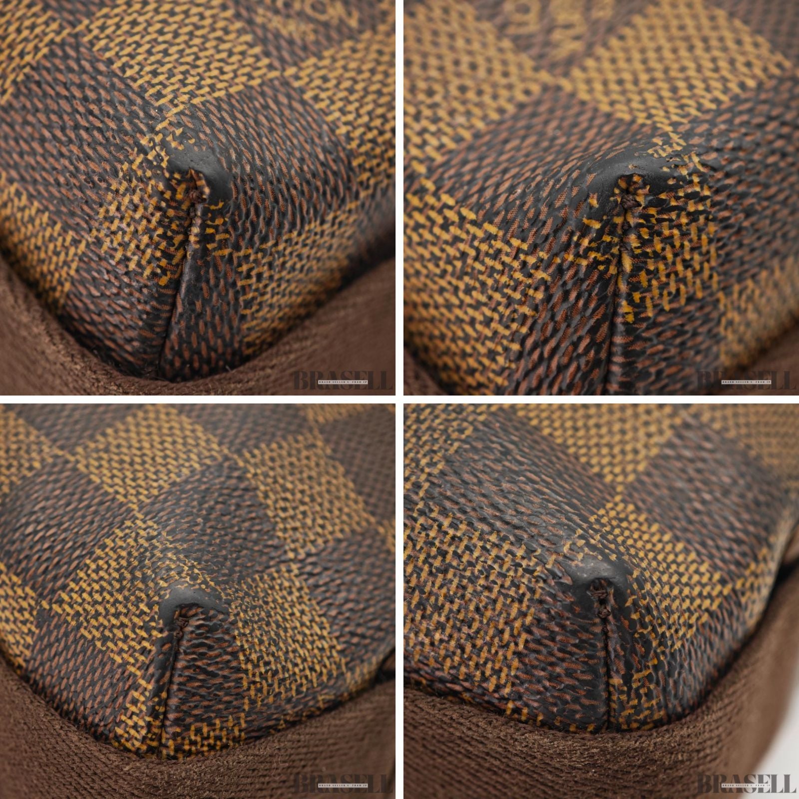 LOUIS VUITTON Damier Ebene Brooklyn PM N51210 Shoulder Bag 【ImportFeeFREE】