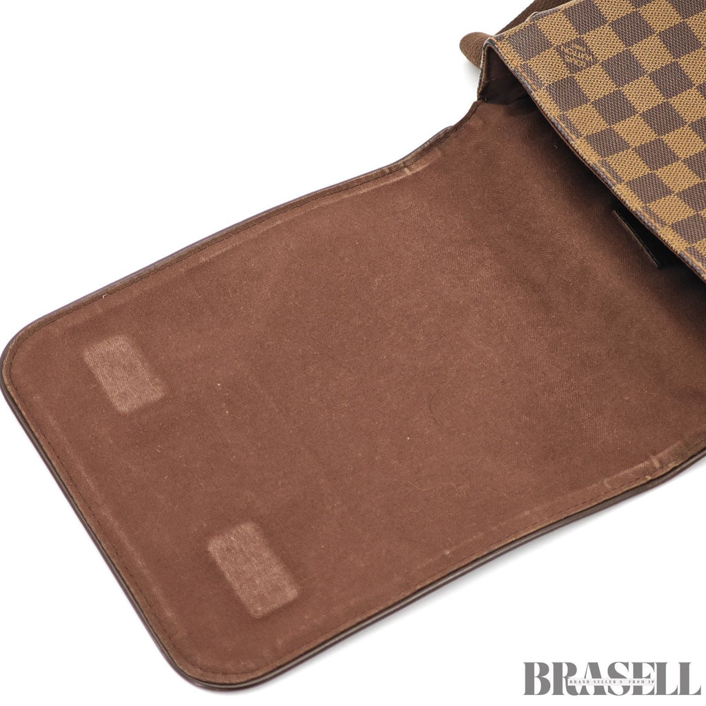 LOUIS VUITTON Damier Ebene Brooklyn PM N51210 Shoulder Bag 【ImportFeeFREE】