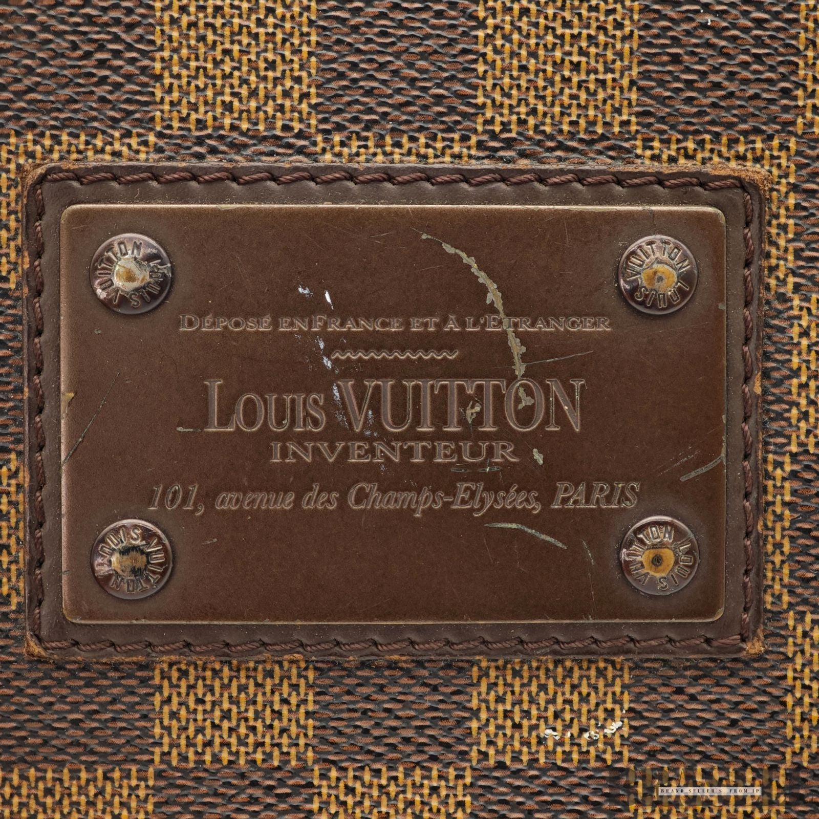LOUIS VUITTON Damier Ebene Brooklyn PM N51210 Shoulder Bag 【ImportFeeFREE】