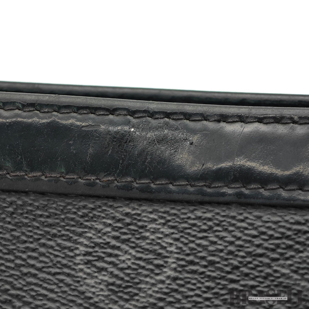 LOUIS VUITTON Monogram Eclipse Pochette Voyage MM M61692 【ImportFeeFREE】
