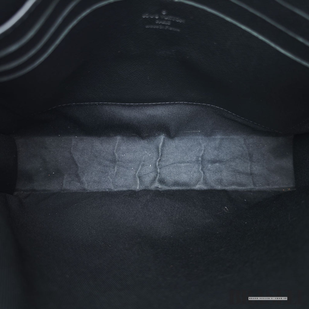 LOUIS VUITTON Monogram Eclipse Pochette Voyage MM M61692 【ImportFeeFREE】