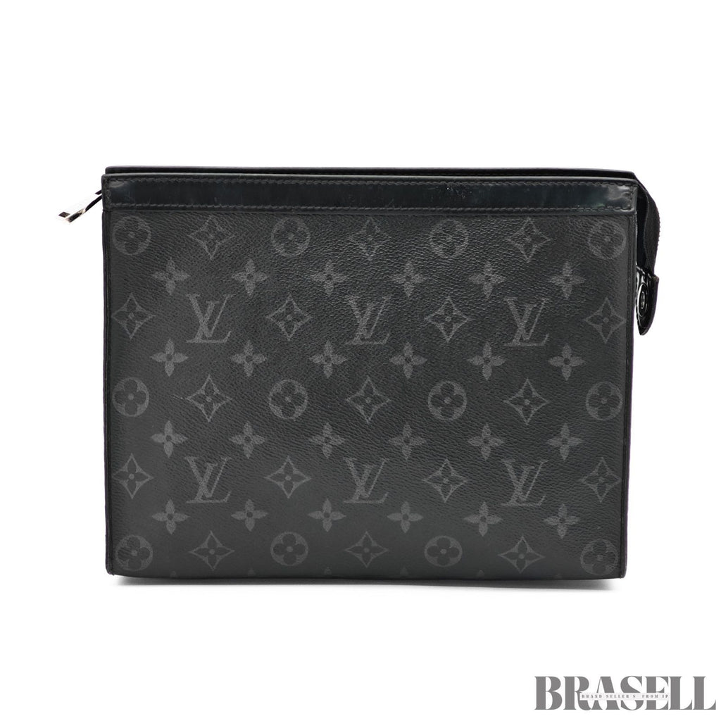 LOUIS VUITTON Monogram Eclipse Pochette Voyage MM M61692 【ImportFeeFREE】