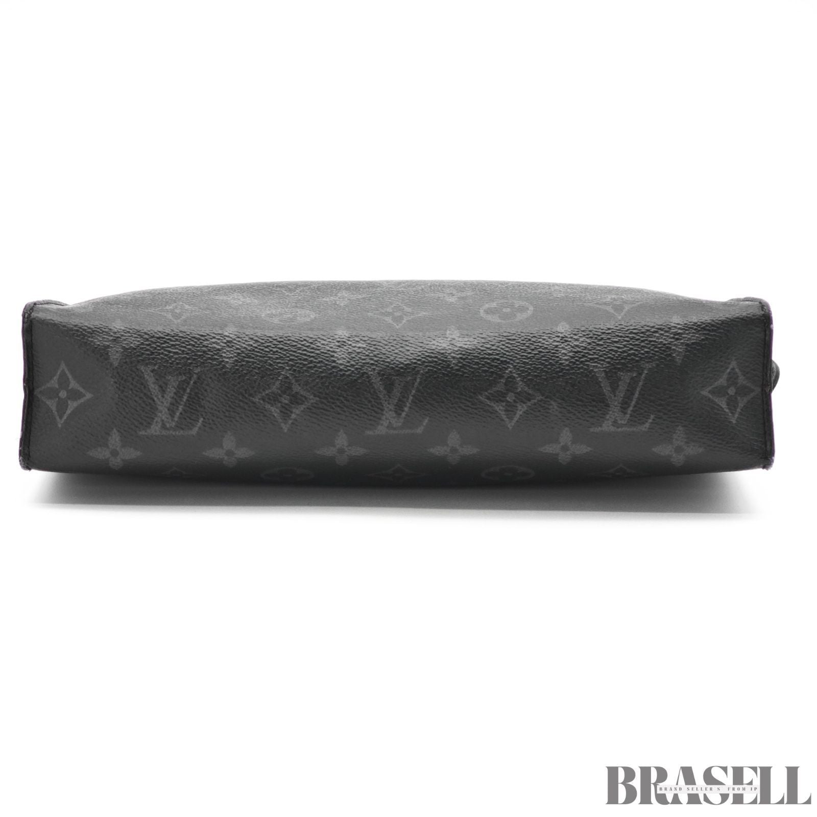 LOUIS VUITTON Monogram Eclipse Pochette Voyage MM M61692 【ImportFeeFREE】