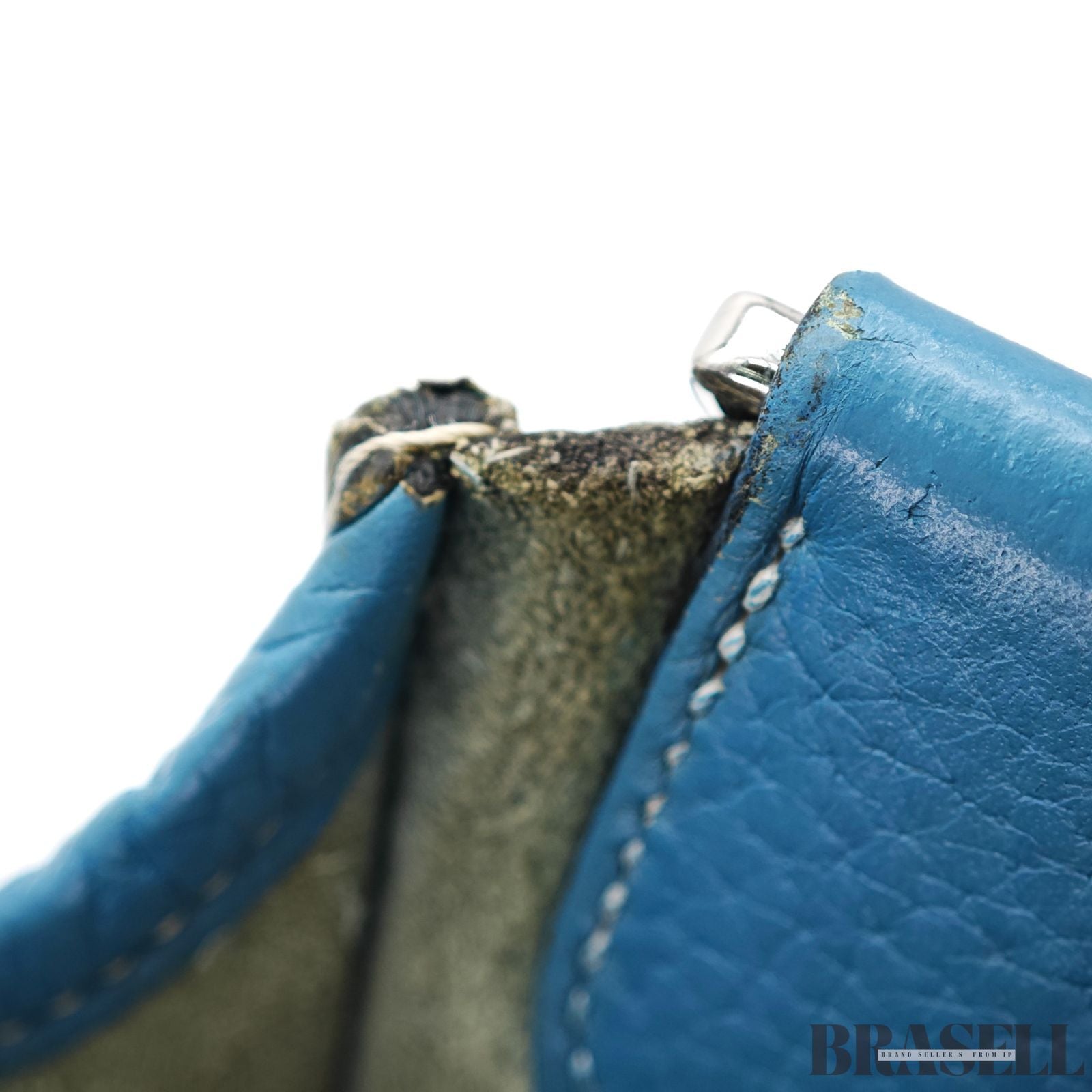 HERMES Evelyne III PM Shoulder Bag Blue Jean Blue Women's【ImportFeeFREE】