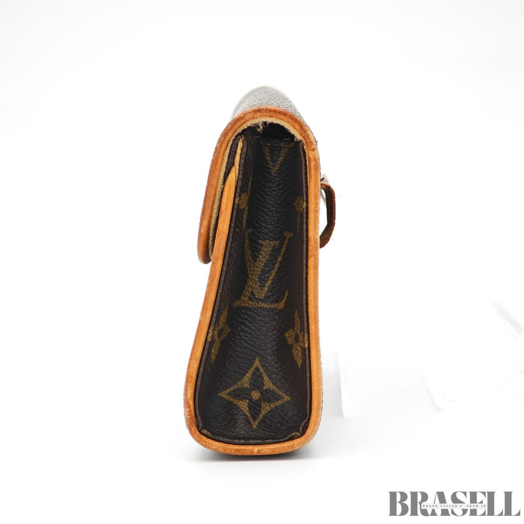 LOUIS VUITTON Monogram Pochette Florentine M51855 Waist Bag 【ImportFeeFREE】