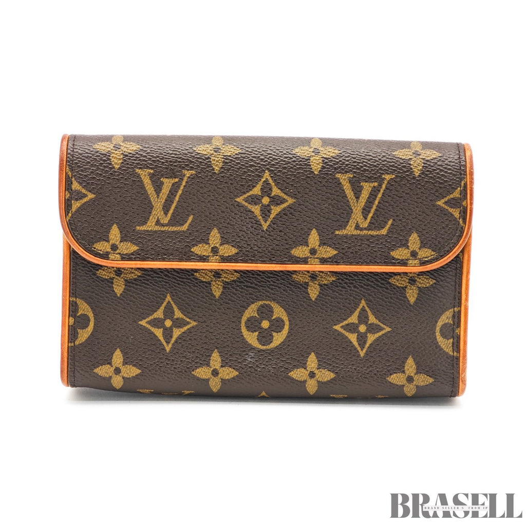LOUIS VUITTON Monogram Pochette Florentine M51855 Waist Bag 【ImportFeeFREE】