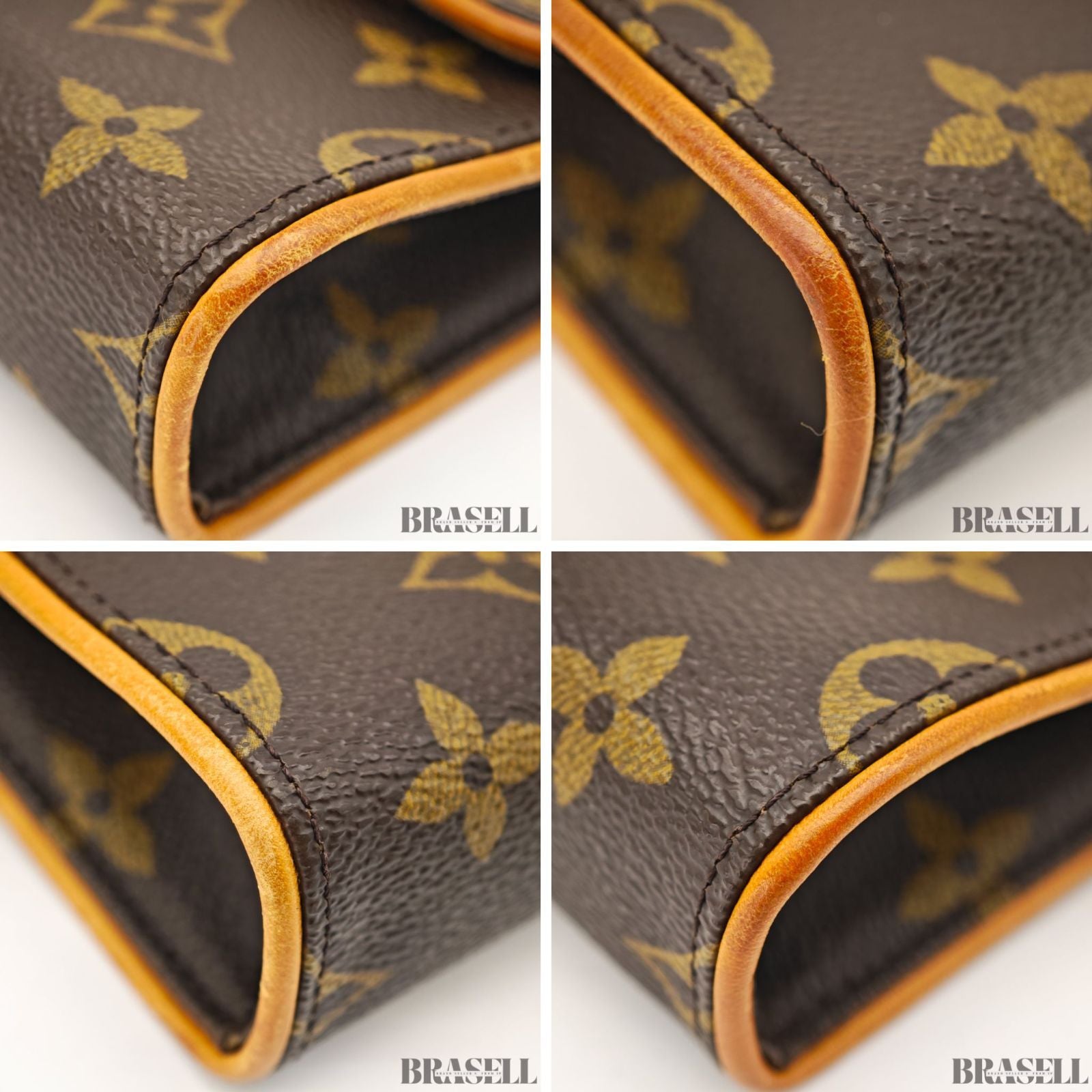 LOUIS VUITTON Monogram Pochette Florentine M51855 Waist Bag 【ImportFeeFREE】