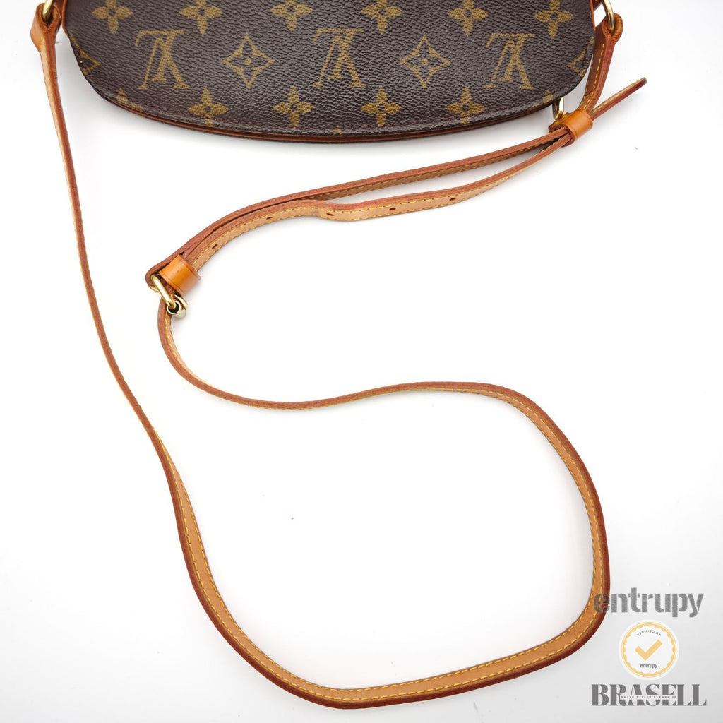 LOUIS VUITTON Monogram Druot M51290 Shoulder Bag Brown Women's【ImportFeeFREE】