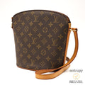 LOUIS VUITTON Monogram Druot M51290 Shoulder Bag Brown Women's【ImportFeeFREE】