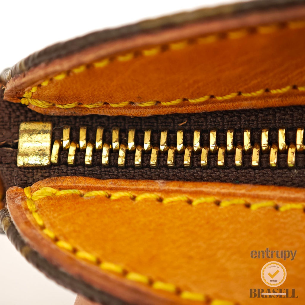 LOUIS VUITTON Monogram Druot M51290 Shoulder Bag Brown Women's【ImportFeeFREE】