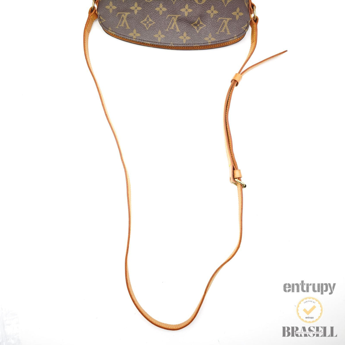 LOUIS VUITTON Druot M51290 Monogram Canvas Shoulder Bag Brown 【ImportFeeFREE】