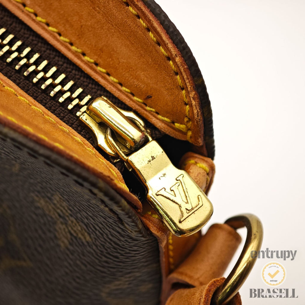 LOUIS VUITTON Druot M51290 Monogram Canvas Shoulder Bag Brown 【ImportFeeFREE】