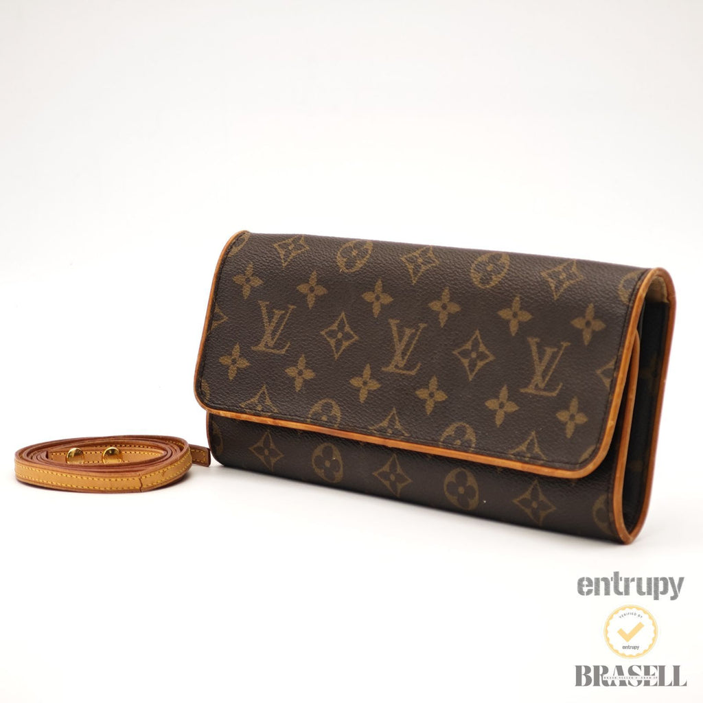 LOUIS VUITTON Monogram Pochette Twin GM M51852 Shoulder Bag 【ImportFeeFREE】