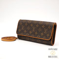 LOUIS VUITTON Monogram Pochette Twin GM M51852 Shoulder Bag 【ImportFeeFREE】