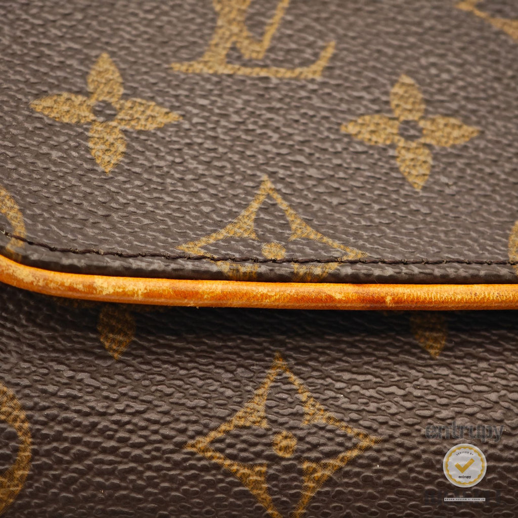LOUIS VUITTON Monogram Pochette Twin GM M51852 Shoulder Bag 【ImportFeeFREE】