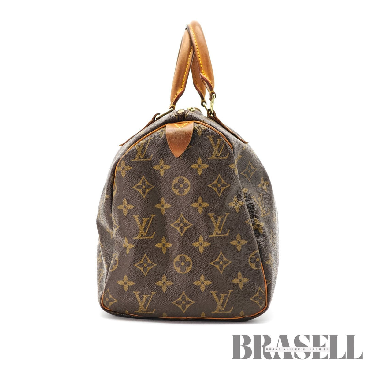 LOUIS VUITTON Speedy 30 M41526 Monogram Canvas Brown Hand Bag 【ImportFeeFREE】