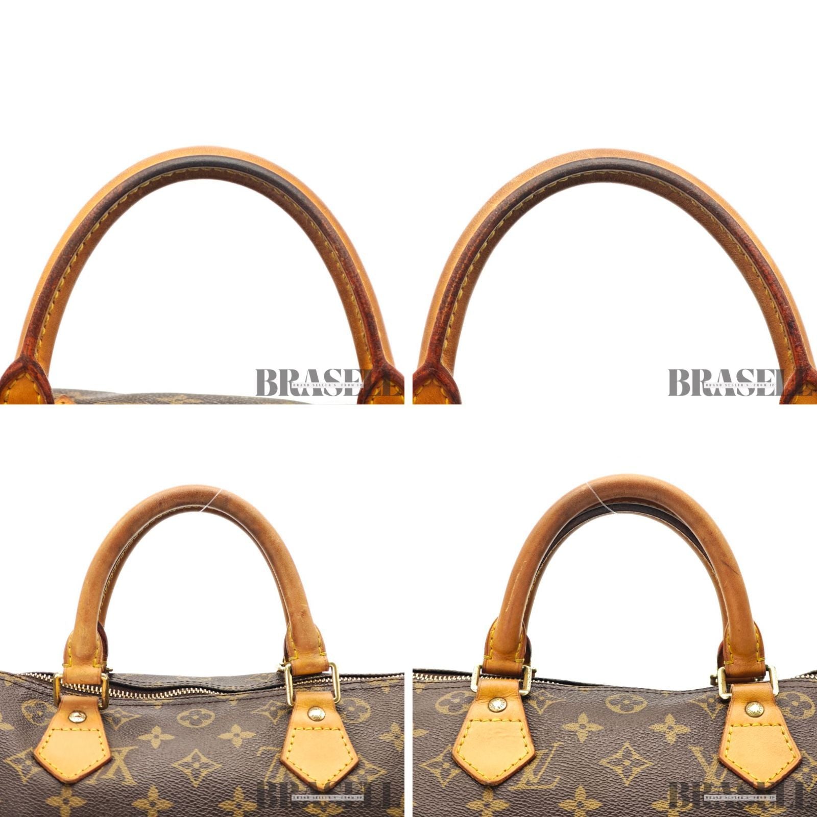 LOUIS VUITTON Speedy 30 M41526 Monogram Canvas Brown Hand Bag 【ImportFeeFREE】