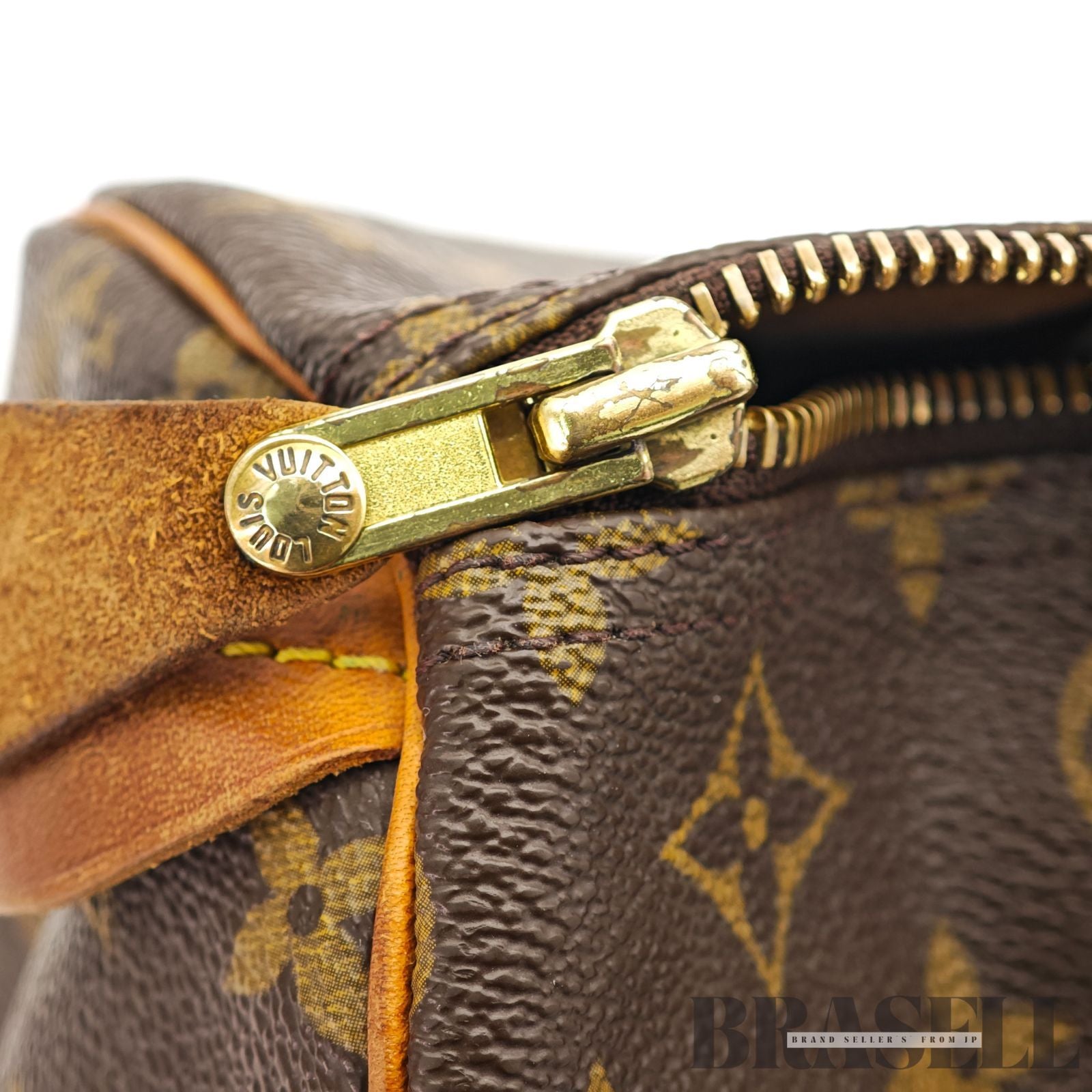 LOUIS VUITTON Speedy 30 M41526 Monogram Canvas Brown Hand Bag 【ImportFeeFREE】
