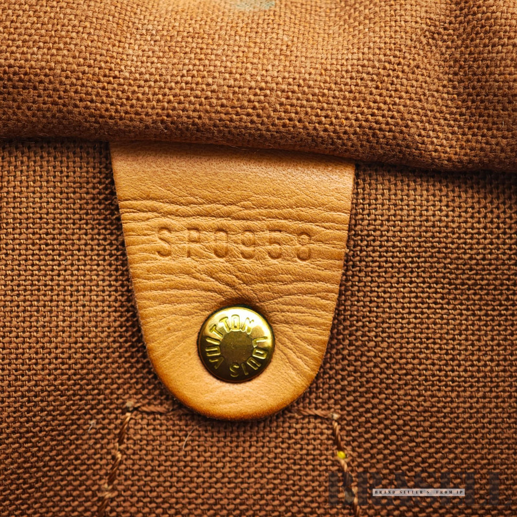 LOUIS VUITTON Speedy 30 M41526 Monogram Canvas Brown Hand Bag 【ImportFeeFREE】