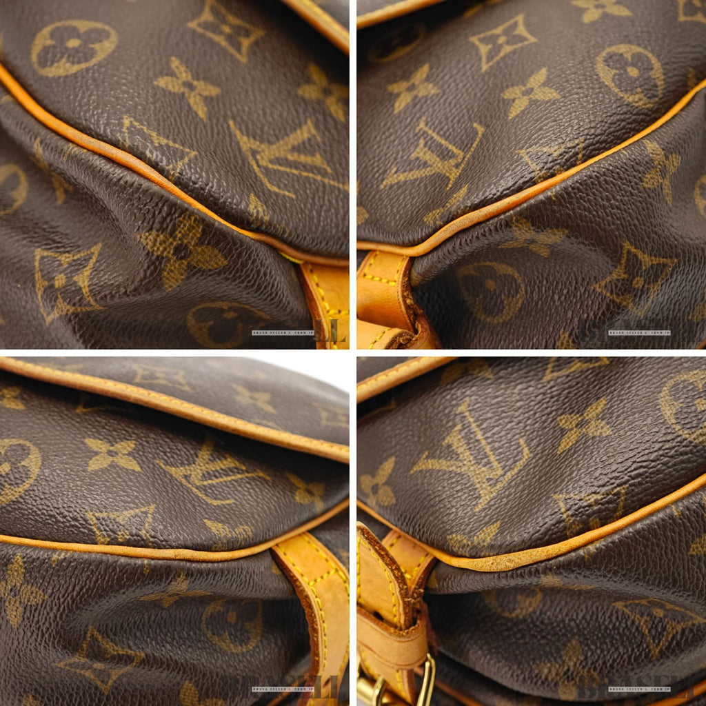 LOUIS VUITTON Saumur 30 M42256 Shoulder Bag Monogram Canvas 【ImportFeeFREE】