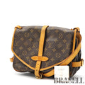 LOUIS VUITTON Saumur 30 M42256 Shoulder Bag Monogram Canvas 【ImportFeeFREE】