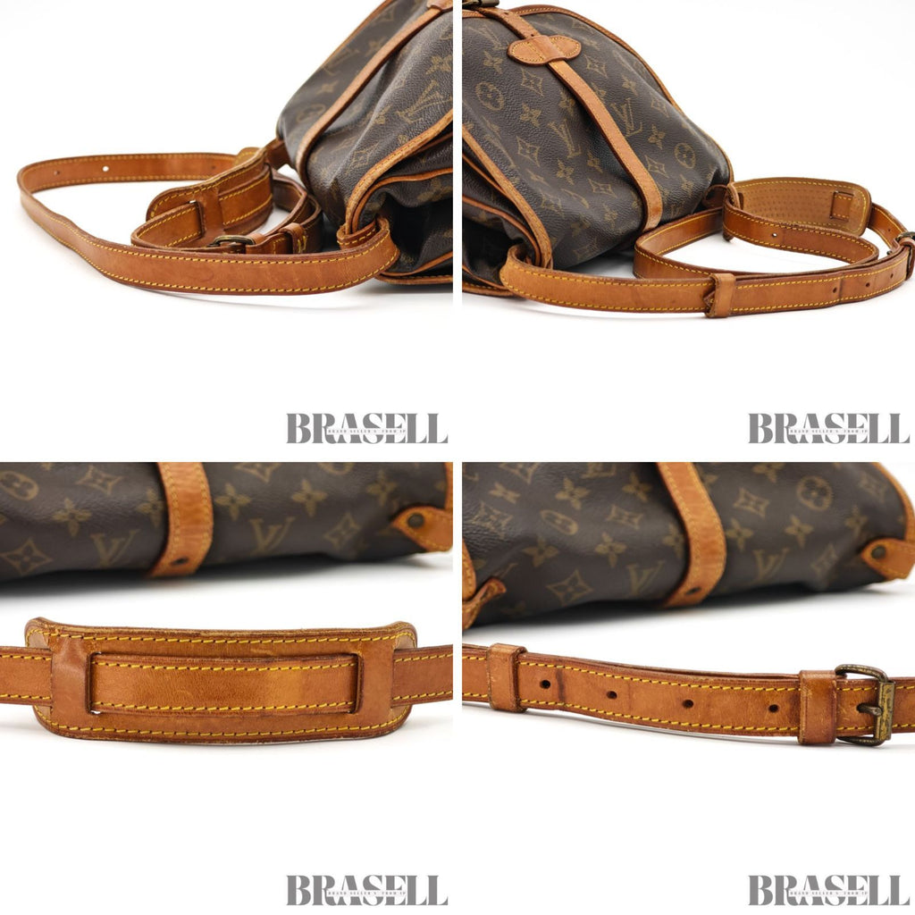 LOUIS VUITTON Saumur 30 M42256 Shoulder Bag Monogram Canvas 【ImportFeeFREE】
