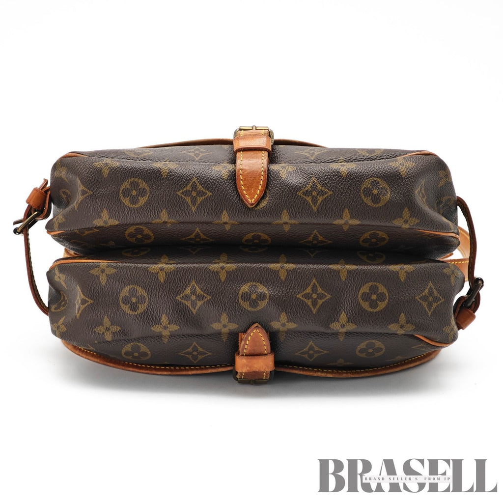 LOUIS VUITTON Saumur 30 M42256 Shoulder Bag Monogram Canvas 【ImportFeeFREE】