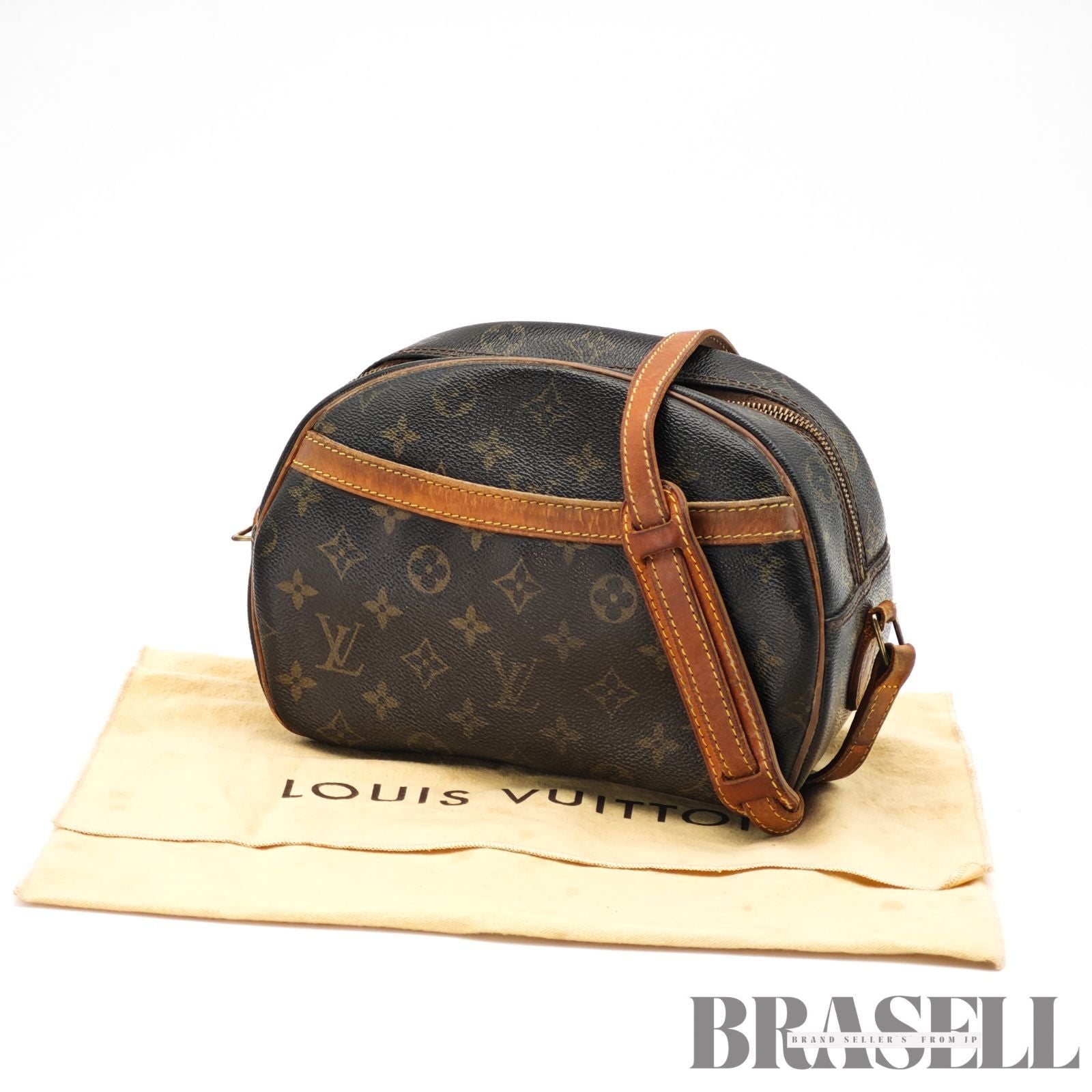 LOUIS VUITTON Blois M51221 Crossbody Shoulder Bag Monogram 【ImportFeeFREE】