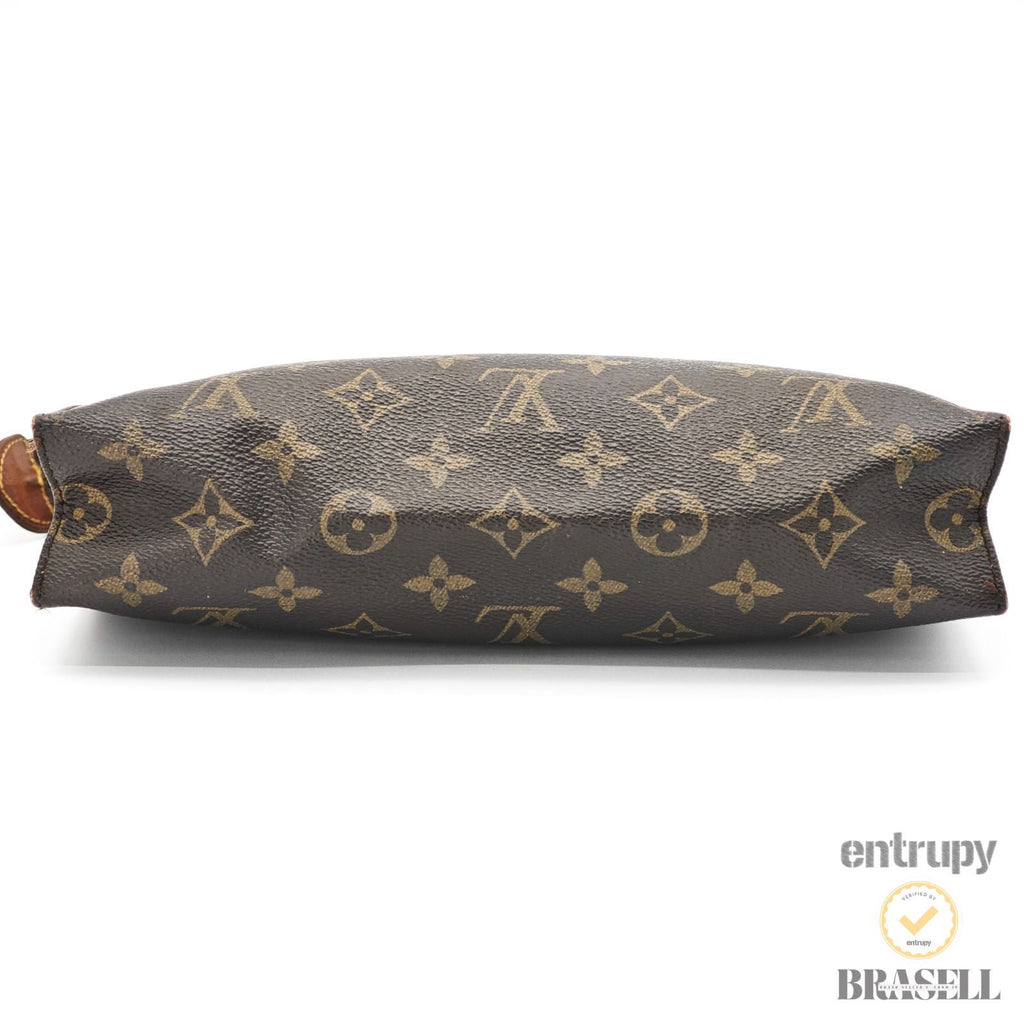 LOUIS VUITTON Poche Toilette 26 M47542 Clutch Bag Monogram 【ImportFeeFREE】