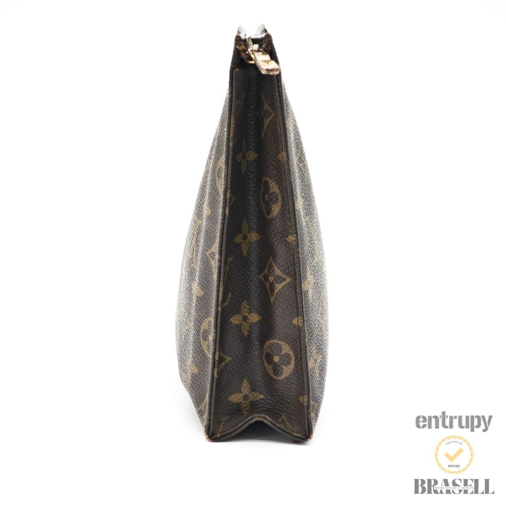 LOUIS VUITTON Poche Toilette 26 M47542 Clutch Bag Monogram 【ImportFeeFREE】