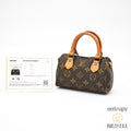 LOUIS VUITTON Mini Speedy Monogram Canvas Hand Bag M41534 【ImportFeeFREE】