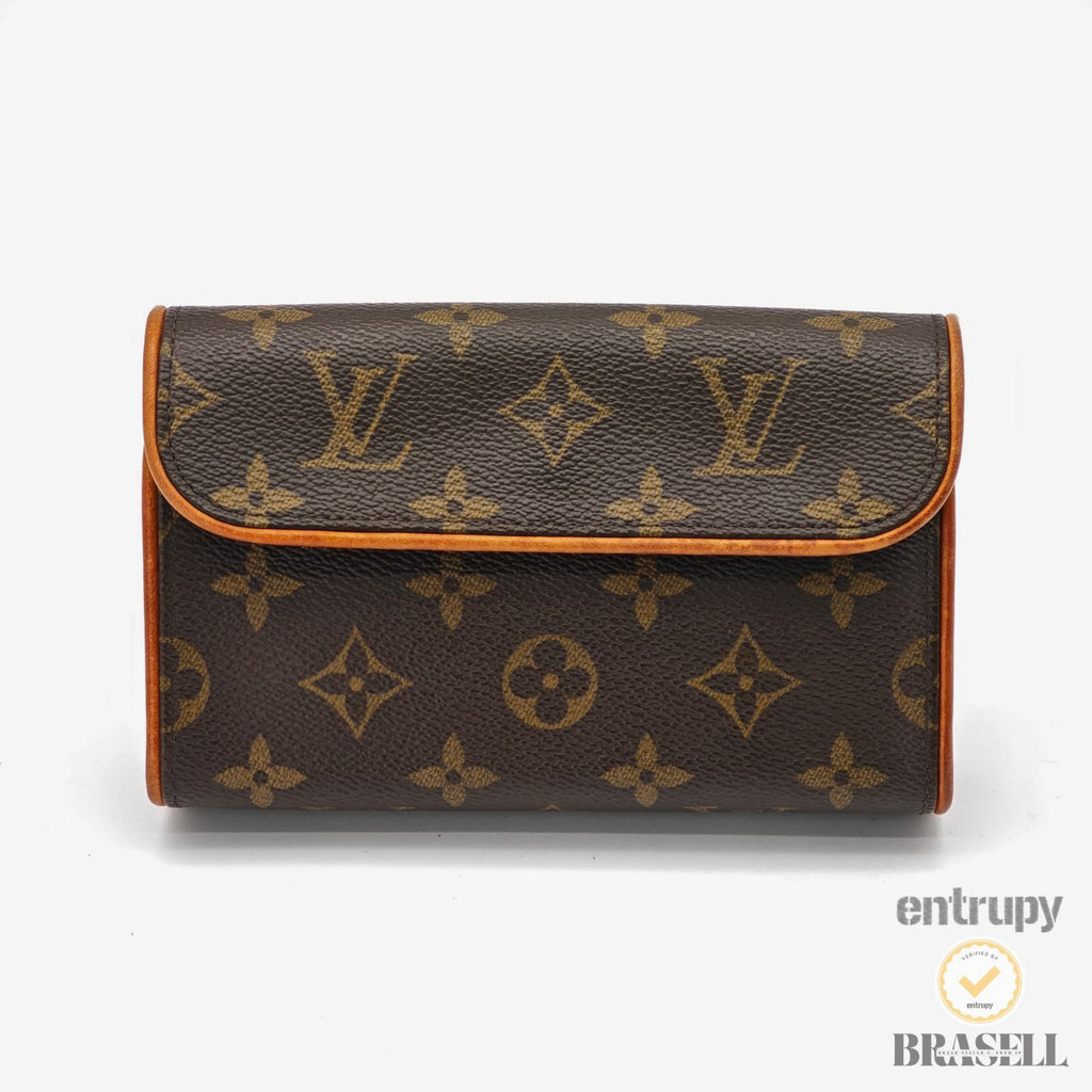 LOUIS VUITTON Pochette Florentine M51855 Waist Bag Monogram BN 【ImportFeeFREE】