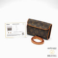 LOUIS VUITTON Pochette Florentine M51855 Waist Bag Monogram BN 【ImportFeeFREE】