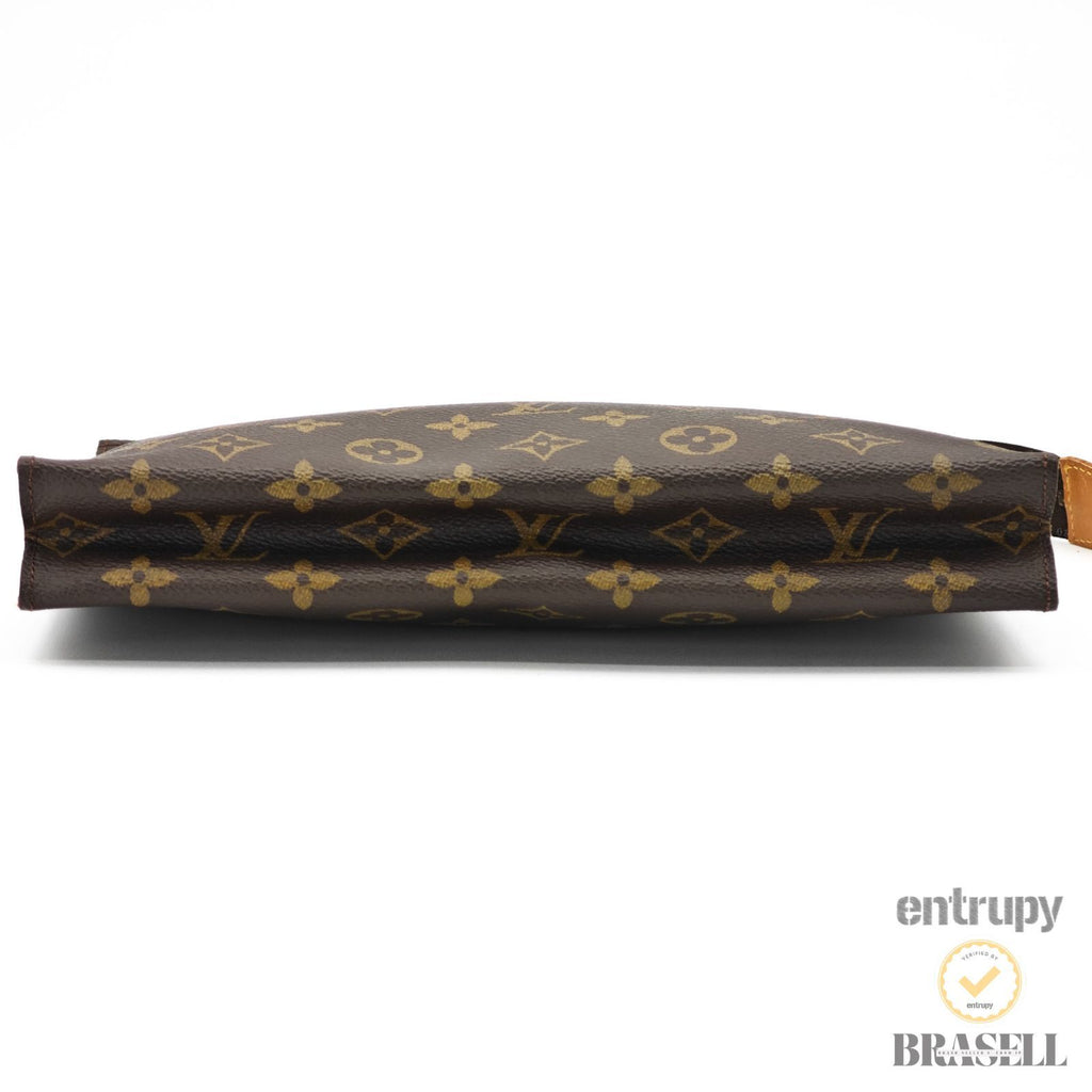 LOUIS VUITTON Poche Toilette 26 M47542 Clutch Bag Monogram BN 【ImportFeeFREE】