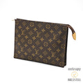 LOUIS VUITTON Poche Toilette 26 M47542 Clutch Bag Monogram BN 【ImportFeeFREE】