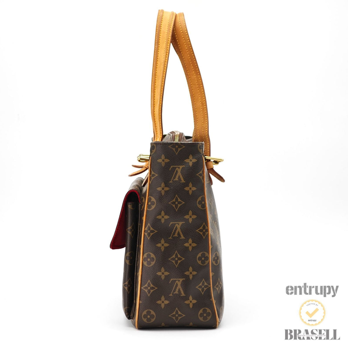LOUIS VUITTON Multipli Cite M51162 Hand Bag Monogram Brown 【ImportFeeFREE】