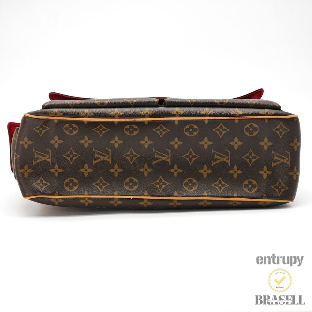 LOUIS VUITTON Multipli Cite M51162 Hand Bag Monogram Brown 【ImportFeeFREE】