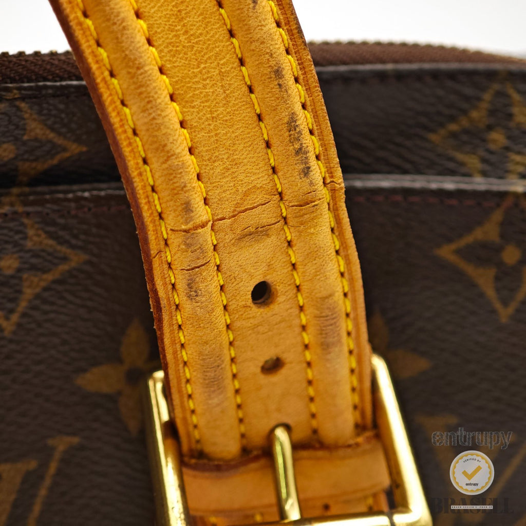 LOUIS VUITTON Multipli Cite M51162 Hand Bag Monogram Brown 【ImportFeeFREE】