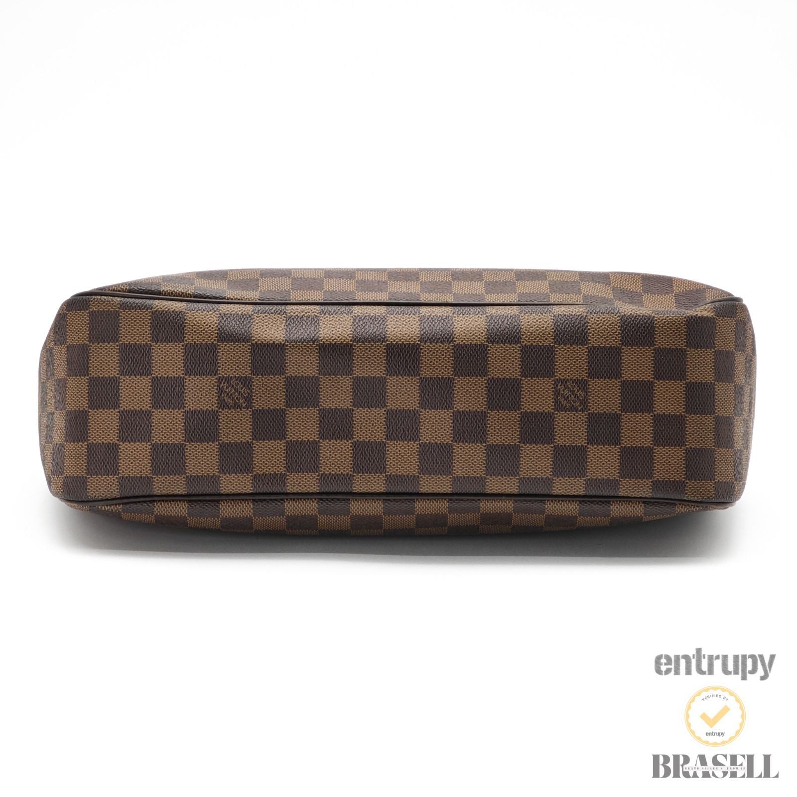 LOUIS VUITTON Parioli PM N51123 Tote Bag Damier Ebene Brown 【ImportFeeFREE】