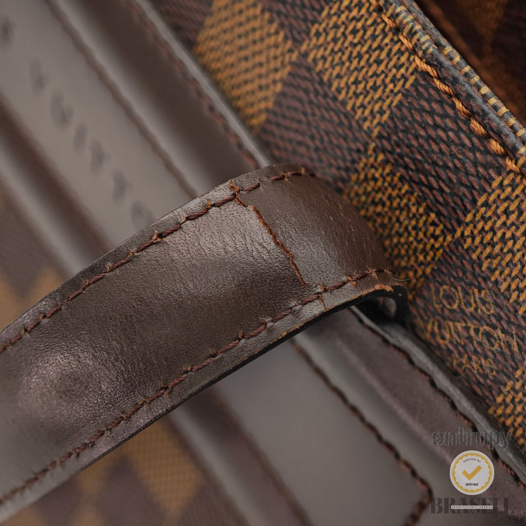 LOUIS VUITTON Parioli PM N51123 Tote Bag Damier Ebene Brown 【ImportFeeFREE】
