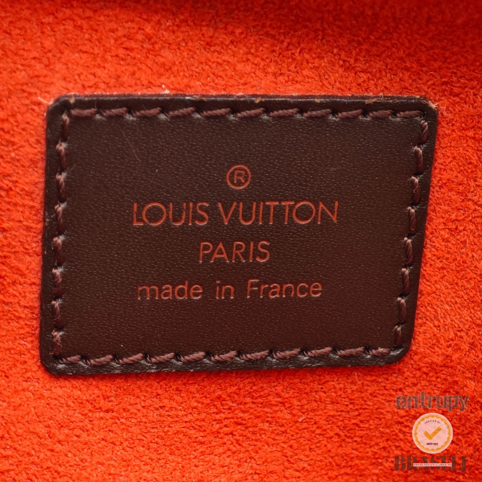 LOUIS VUITTON Parioli PM N51123 Tote Bag Damier Ebene Brown 【ImportFeeFREE】