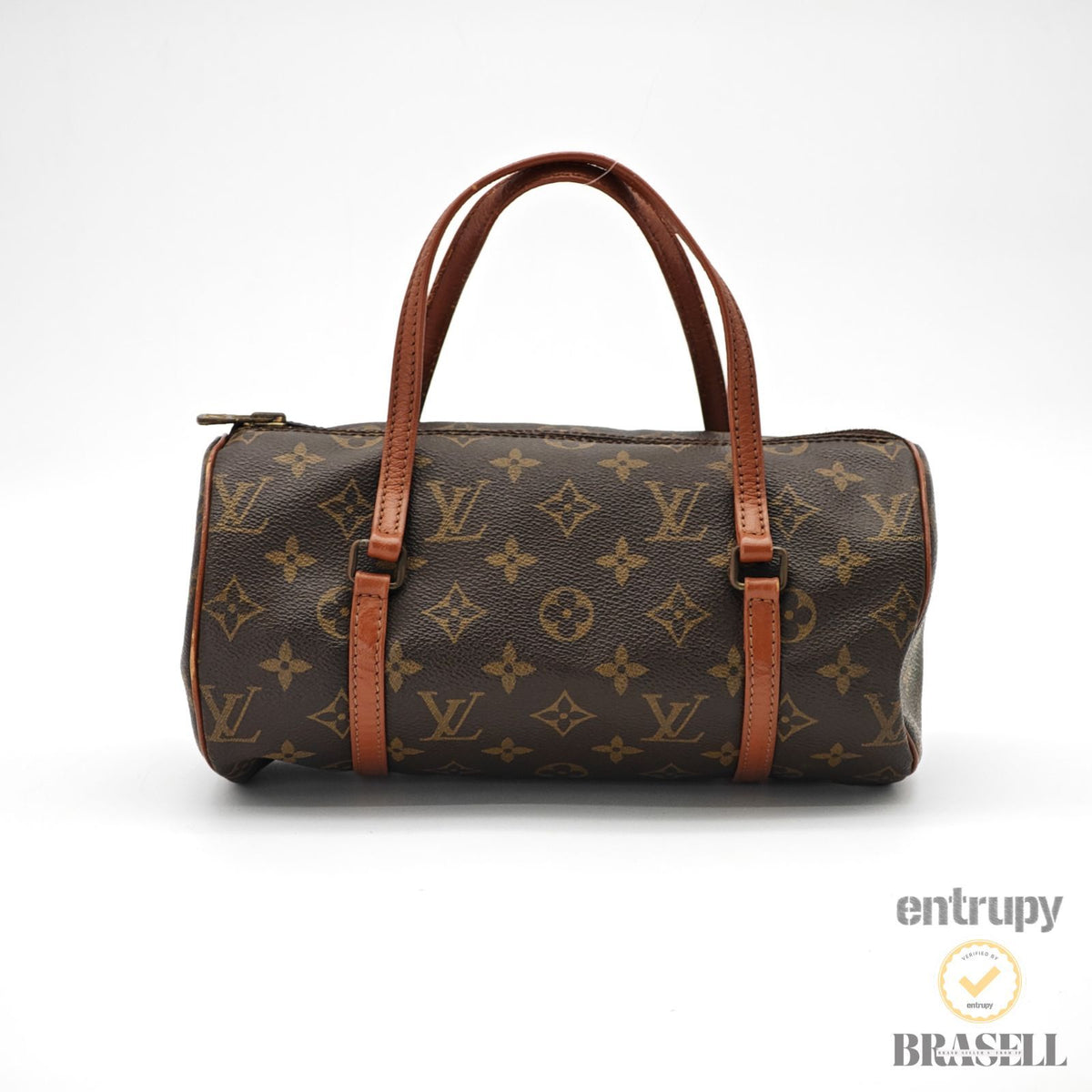 LOUIS VUITTON Papillon 26 M51366 Monogram Hand Bag Brown 【ImportFeeFREE】