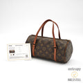 LOUIS VUITTON Papillon 26 M51366 Monogram Hand Bag Brown 【ImportFeeFREE】