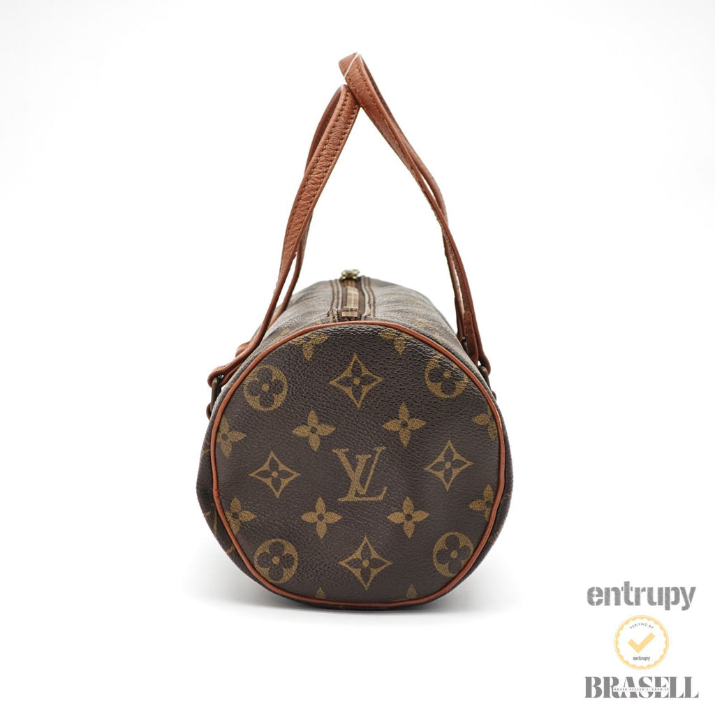 LOUIS VUITTON Papillon 26 M51366 Monogram Hand Bag Brown 【ImportFeeFREE】