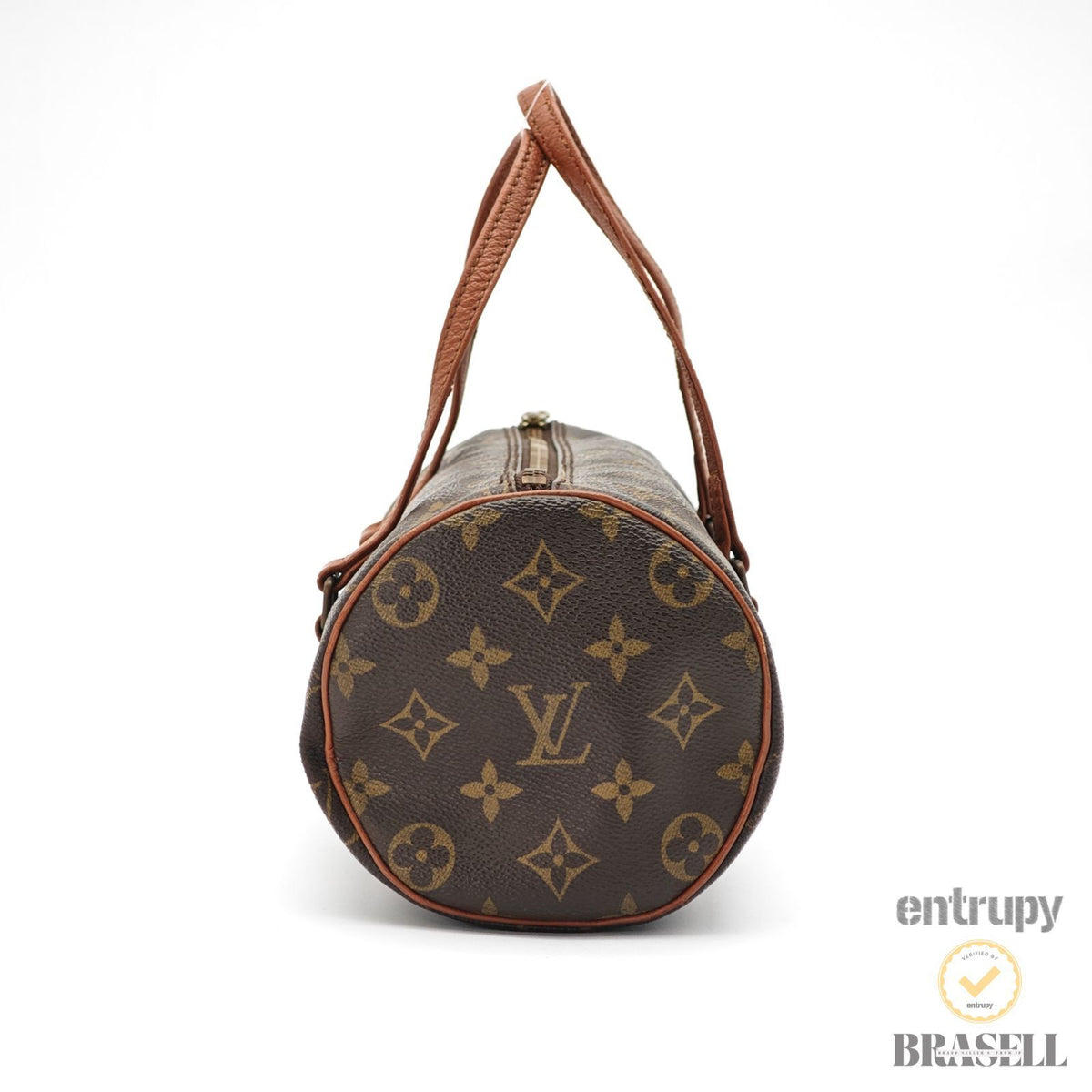 LOUIS VUITTON Papillon 26 M51366 Monogram Hand Bag Brown 【ImportFeeFREE】