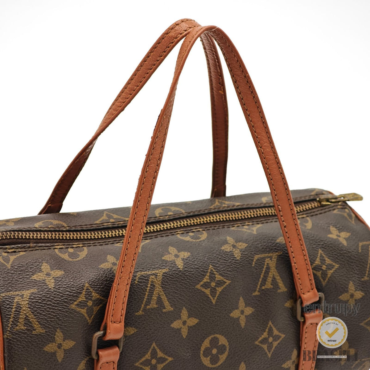 LOUIS VUITTON Papillon 26 M51366 Monogram Hand Bag Brown 【ImportFeeFREE】