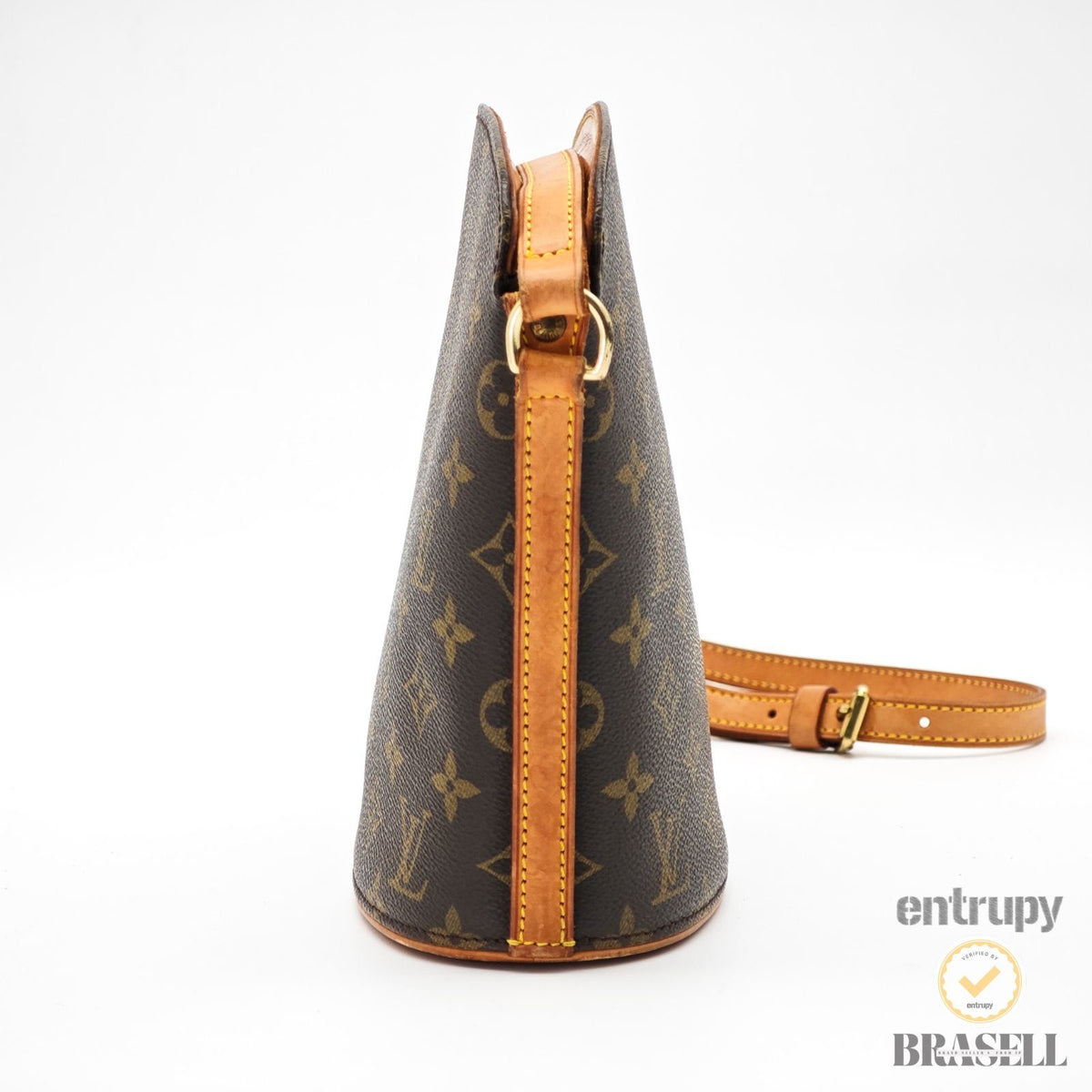 LOUIS VUITTON Druot M51290 Monogram Shoulder Bag Brown Women 【import fee FREE】