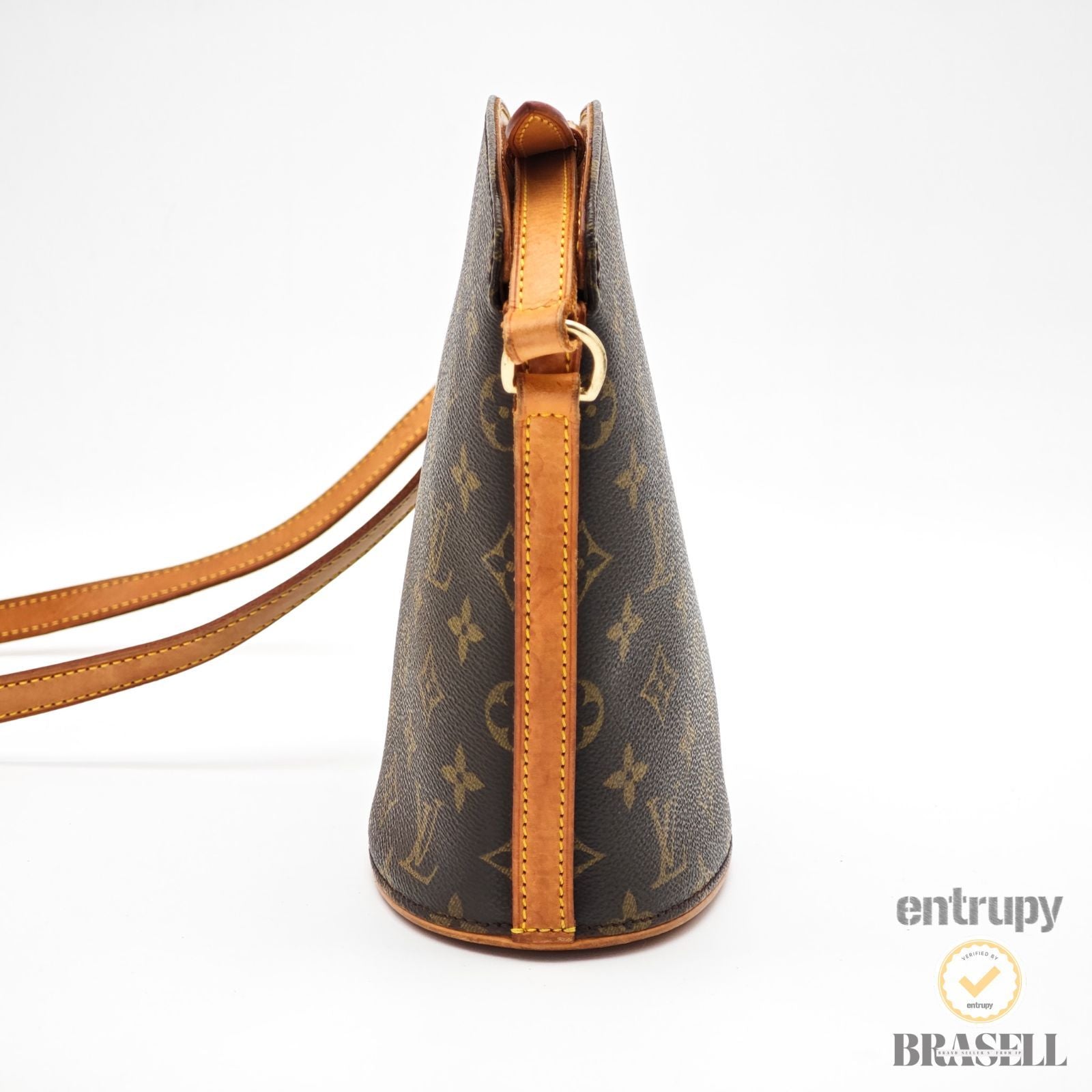 LOUIS VUITTON Druot M51290 Monogram Shoulder Bag Brown Women 【import fee FREE】